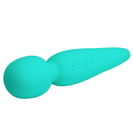 Pretty Love - Meredith - Wand Vibrator - 12 Standen - Waterproof - Turquoise-Erotiekvoordeel.nl