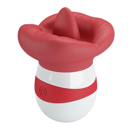 Pretty Love - Mina - Clitoris Vibrator - Likkende Tong Functie - Rood-Erotiekvoordeel.nl
