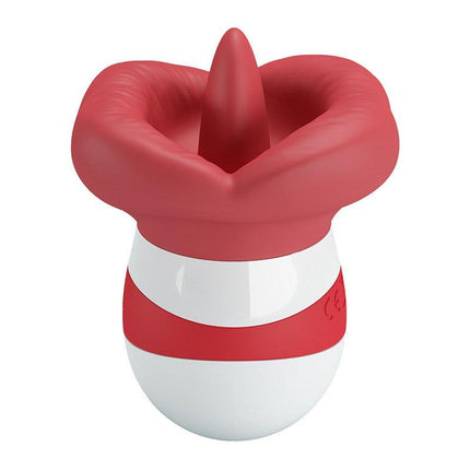 Pretty Love - Mina - Clitoris Vibrator - Likkende Tong Functie - Rood-Erotiekvoordeel.nl