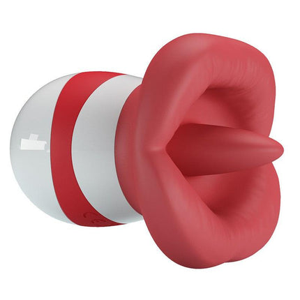 Pretty Love - Mina - Clitoris Vibrator - Likkende Tong Functie - Rood-Erotiekvoordeel.nl