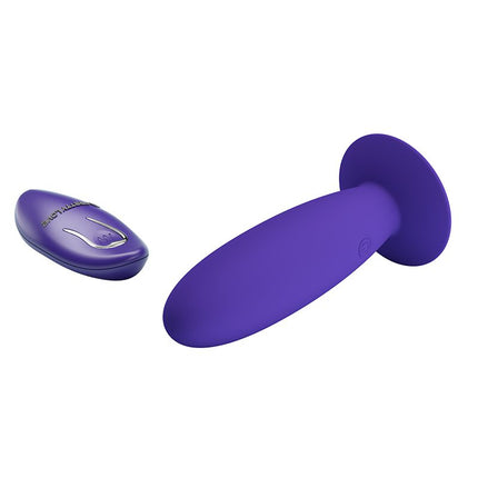 Pretty Love - Murray Youth - Vibrerende Buttplug - Met Afstandsbediening - Paars-Erotiekvoordeel.nl