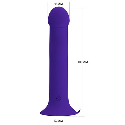 Pretty Love - Murray Youth - Vibrerende Dildo - Paars-Erotiekvoordeel.nl