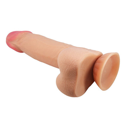 Pretty Love - Najim - Sliding Skin Dildo - Lengte 21.8 cm - Ø 4.6 cm - Lichte Huidskleur-Erotiekvoordeel.nl