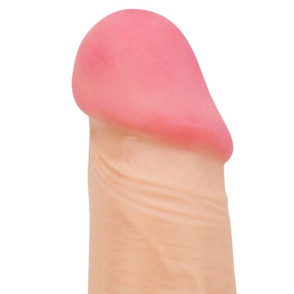 Pretty Love - Najim - Sliding Skin Dildo - Lengte 21.8 cm - Ø 4.6 cm - Lichte Huidskleur-Erotiekvoordeel.nl