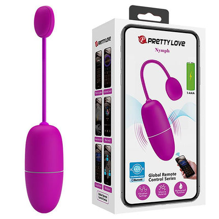 Pretty Love - Nymph - Vibrerend eitje - Met App Control - Dieproze-Erotiekvoordeel.nl