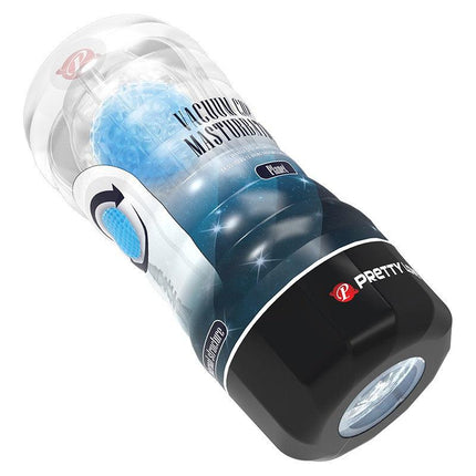 Pretty Love - Planet Blue - Masturbator Cup - Met Rollende Bal Voor Extra Sensaties - Blauw-Erotiekvoordeel.nl
