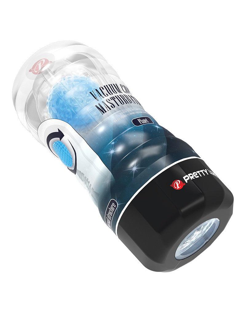 Pretty Love - Planet Blue - Masturbator Cup - Met Rollende Bal Voor Extra Sensaties - Blauw-Erotiekvoordeel.nl