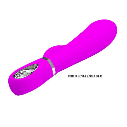 Pretty Love - Prescott - Rabbit Vibrator - Dubbele Motor - Dieproze-Erotiekvoordeel.nl