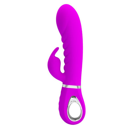 Pretty Love - Prescott - Rabbit Vibrator - Dubbele Motor - Dieproze-Erotiekvoordeel.nl
