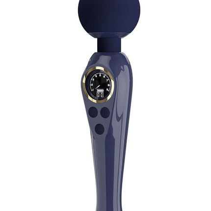 Pretty Love - Skyler - Wand Vibrator - Met LCD Display - Donkerblauw-Erotiekvoordeel.nl