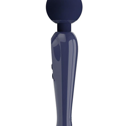 Pretty Love - Skyler - Wand Vibrator - Met LCD Display - Donkerblauw-Erotiekvoordeel.nl