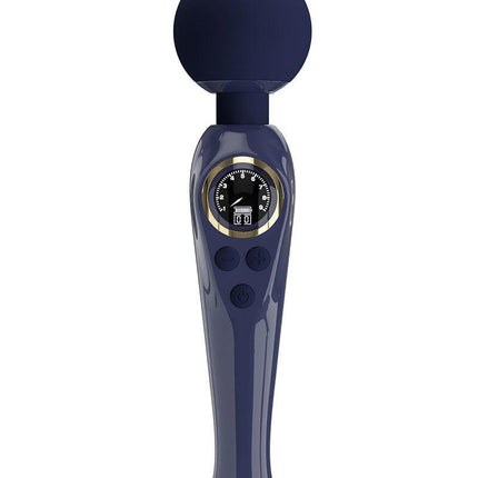 Pretty Love - Skyler - Wand Vibrator - Met LCD Display - Donkerblauw-Erotiekvoordeel.nl