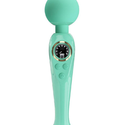 Pretty Love - Skyler - Wand Vibrator - Met LCD Display - Turquoise-Erotiekvoordeel.nl