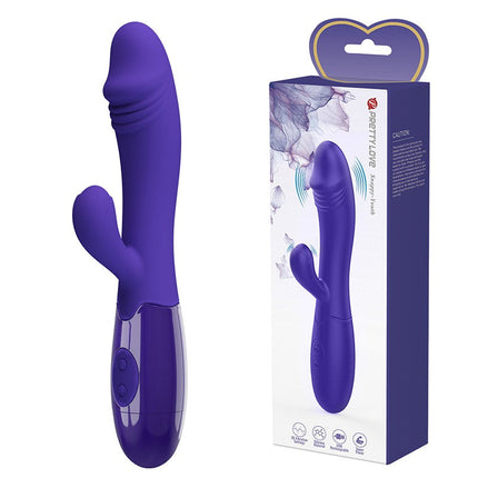 Pretty Love - Snappy Youth - Rabbit Vibrator - Paars-Erotiekvoordeel.nl