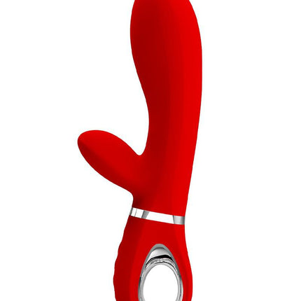 Pretty Love - Thomas - Rabbit Vibrator - Rood-Erotiekvoordeel.nl