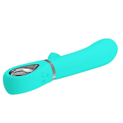 Pretty Love - Thomas - Rabbit Vibrator - Turquoise-Erotiekvoordeel.nl