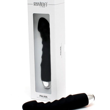 Rimba - Palma - Semi-Realistische Vibrator - Zwart-Erotiekvoordeel.nl