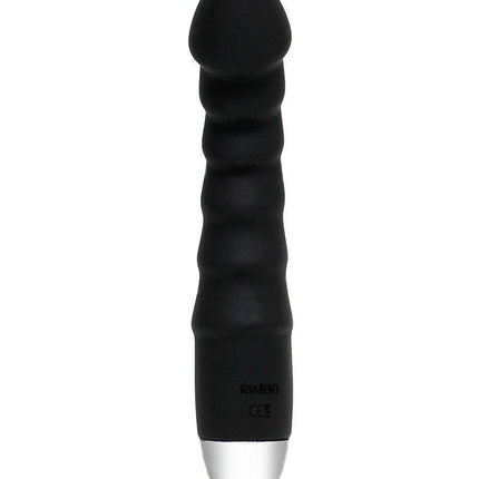 Rimba - Palma - Semi-Realistische Vibrator - Zwart-Erotiekvoordeel.nl
