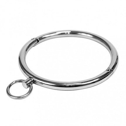 Rimba - Slaven Collar - RVS - Rond - Met Inbus sluiting-Erotiekvoordeel.nl