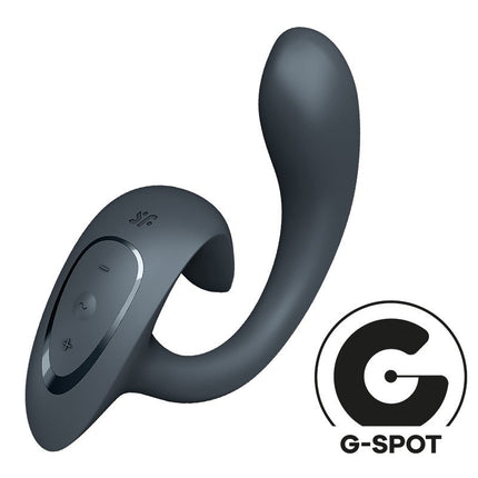 Satisfyer - G for Goddess 1 - G-spot en Clitoris Vibrator - Donkergrijs-Erotiekvoordeel.nl
