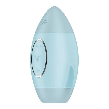 Satisfyer - Mission Control - Luchtdruk Vibrator - Lichtblauw-Erotiekvoordeel.nl
