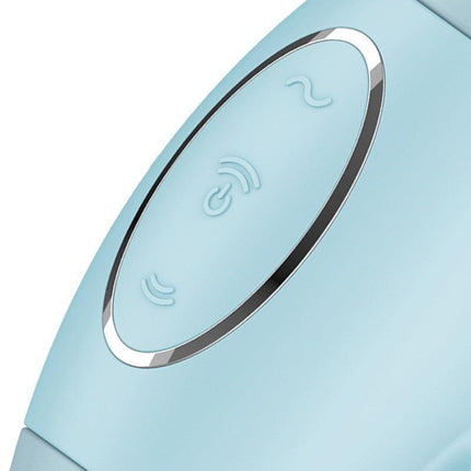 Satisfyer - Mission Control - Luchtdruk Vibrator - Lichtblauw-Erotiekvoordeel.nl
