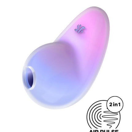 Satisfyer - Pixie Dust - Luchtdruk Vibrator met Vibratie - Paars & Roze-Erotiekvoordeel.nl
