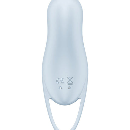 Satisfyer - Pocket Pro - Compacte Vibrerende Luchtdruk Vibrator - Lichtblauw-Erotiekvoordeel.nl