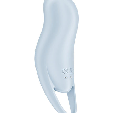 Satisfyer - Pocket Pro - Compacte Vibrerende Luchtdruk Vibrator - Lichtblauw-Erotiekvoordeel.nl
