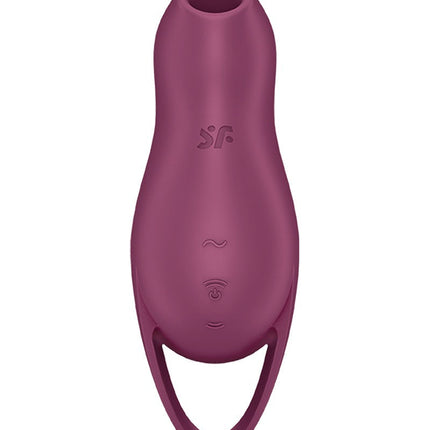 Satisfyer - Pocket Pro - Compacte Vibrerende Luchtdruk Vibrator - Paars-Erotiekvoordeel.nl