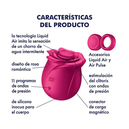 Satisfyer - Pro 2 Classic Blossom - Luchtdruk Vibrator - Roze-Erotiekvoordeel.nl