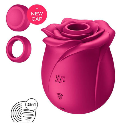 Satisfyer - Pro 2 Classic Blossom - Luchtdruk Vibrator - Roze-Erotiekvoordeel.nl