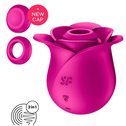 Satisfyer - Pro 2 Modern Blossom - Luchtdruk Vibrator - Roze-Erotiekvoordeel.nl