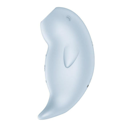 Satisfyer - Seal You Soon - Luchtdruk Vibrator met Vibratie - Lichtblauw-Erotiekvoordeel.nl