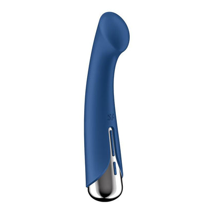 Satisfyer - Spinning G-Spot 1 - Vibrerende en Roterende G-Spot Vibrator - Blauw-Erotiekvoordeel.nl
