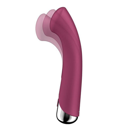 Satisfyer - Spinning G-Spot 1 - Vibrerende en Roterende G-Spot Vibrator - Rood-Erotiekvoordeel.nl
