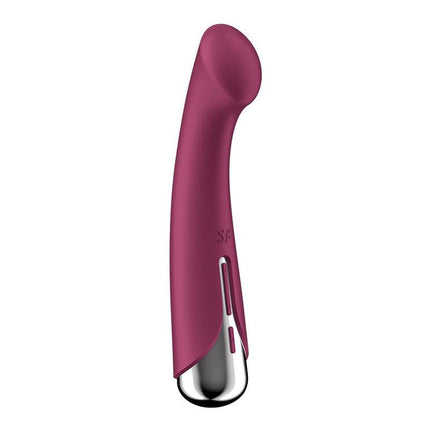 Satisfyer - Spinning G-Spot 1 - Vibrerende en Roterende G-Spot Vibrator - Rood-Erotiekvoordeel.nl