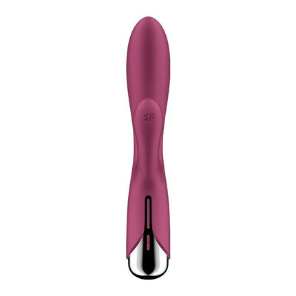 Satisfyer - Spinning Rabbit 1 - Roterende en Vibrerende Rabbit Vibrator - Tarzan Vibrator - Rood-Erotiekvoordeel.nl