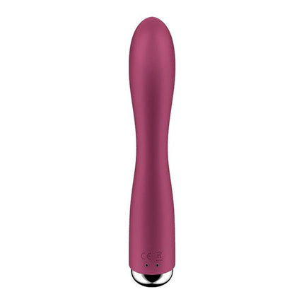 Satisfyer - Spinning Rabbit 1 - Roterende en Vibrerende Rabbit Vibrator - Tarzan Vibrator - Rood-Erotiekvoordeel.nl