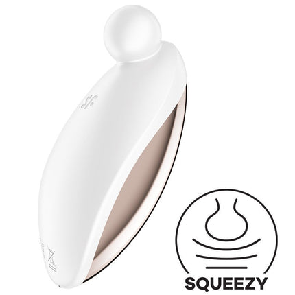 Satisfyer - Spot On - Pinpoint Vibrator - Wit-Erotiekvoordeel.nl