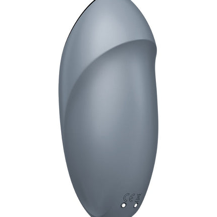 Satisfyer - Tap & Climax 1 - Vibrerende Clitoris Vibrator met Tik/Tapping Functie - Lichtblauw-Erotiekvoordeel.nl