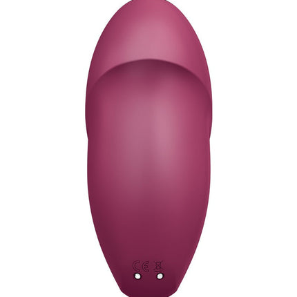 Satisfyer - Tap & Climax 1 - Vibrerende Clitoris Vibrator met Tik/Tapping Functie - Paars-Erotiekvoordeel.nl