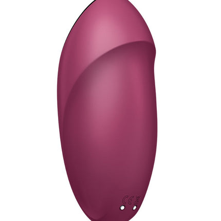 Satisfyer - Tap & Climax 1 - Vibrerende Clitoris Vibrator met Tik/Tapping Functie - Paars-Erotiekvoordeel.nl