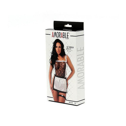 Amorable - Sexy dienstmeisje Driedelig-Erotiekvoordeel.nl