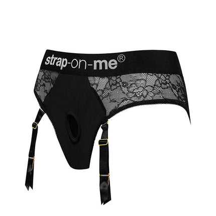 Strap-On-Me - Comfortabel Pegging/Voorbinddildo Harnas Van Microfiber En Elastisch Kant Diva-Erotiekvoordeel.nl