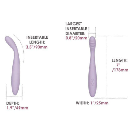 Svakom - Cici 2 - Verwarmende G-Spot Vibrator Met Flexibele Kop - Met App Control - Lila-Erotiekvoordeel.nl