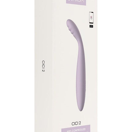 Svakom - Cici 2 - Verwarmende G-Spot Vibrator Met Flexibele Kop - Met App Control - Lila-Erotiekvoordeel.nl