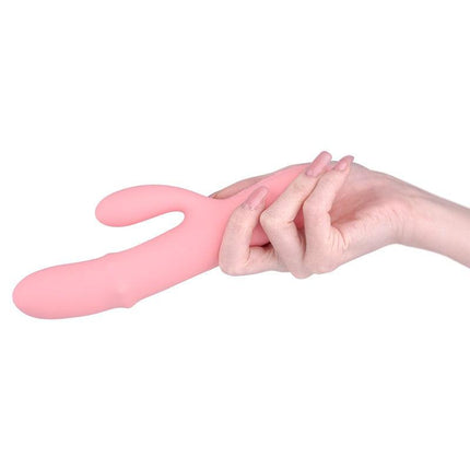 Svakom - Mora Neo - Interactieve Rabbit Vibrator met stotende kralen-ring - App Control - Roze-Erotiekvoordeel.nl