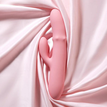 Svakom - Mora Neo - Interactieve Rabbit Vibrator met stotende kralen-ring - App Control - Roze-Erotiekvoordeel.nl