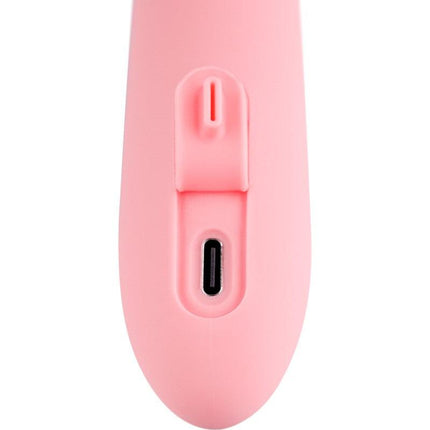 Svakom - Mora Neo - Interactieve Rabbit Vibrator met stotende kralen-ring - App Control - Roze-Erotiekvoordeel.nl